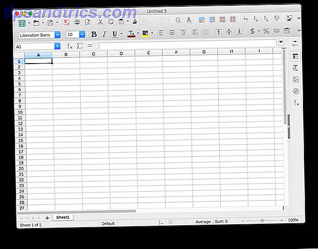 Mac Office-alternativ libreoffice kalkylblad