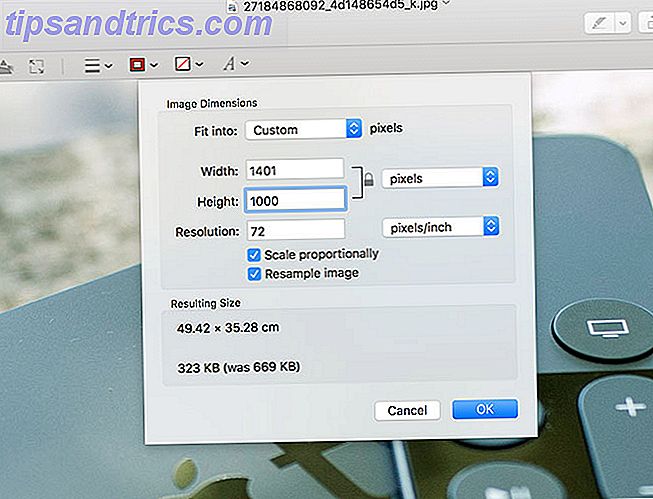 Hoe afbeeldingen resizen met iPhoto, Photos of Preview op Mac