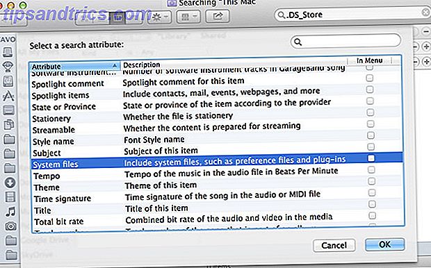 Skjul og finn hvilken som helst fil på Mac OS X-systemfilene