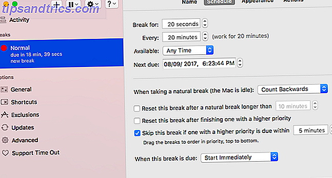 time-out voor Mac-vrije productiviteit