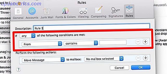 6 Reglas de Apple Mail para lidiar con el correo electrónico para usted