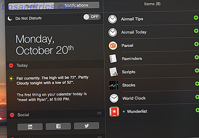 10 Utili funzionalità di OS X Yosemite che potrebbero mancare al centro di notifica oggi1
