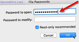 passordbeskytt filer mappen mac