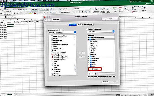 Use Macros en Excel en Mac para ahorrar tiempo y hacer más