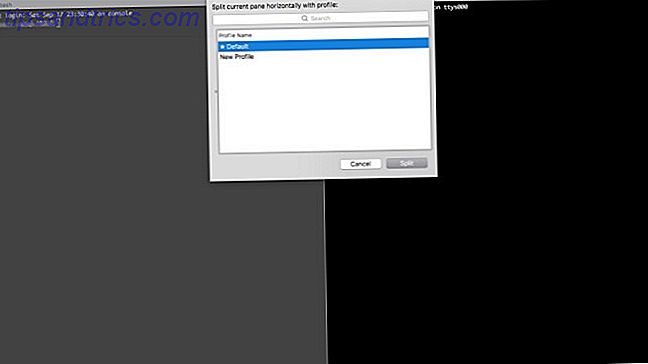 iTerm Mac Terminal Ejemplo de captura de pantalla