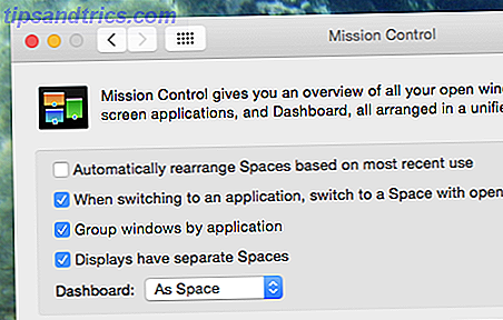 Muito espaço na tela? 6 maneiras de usar o seu monitor Múltiplas configurações de controle de missão Mac