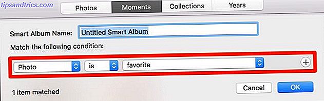Photo Library Mac: configuración de álbumes inteligentes