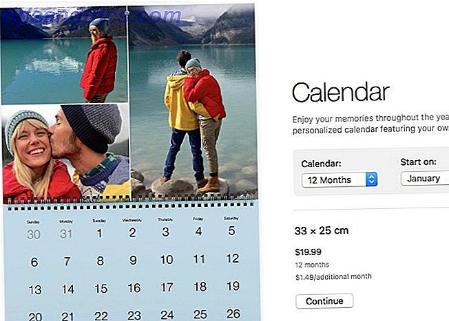 Photo Library Mac - crear calendarios