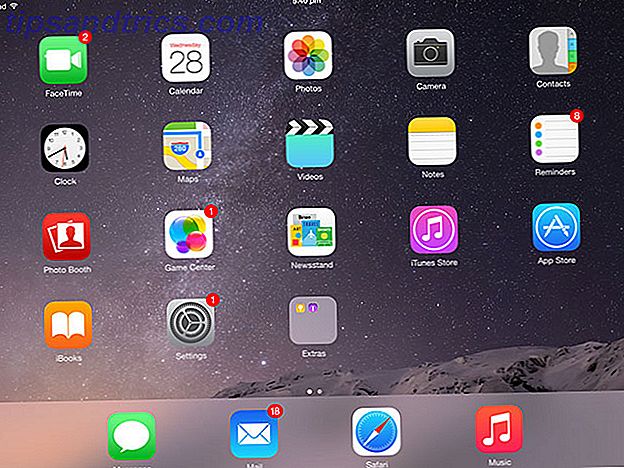 iPad Air 2 Review og Giveaway homescreen