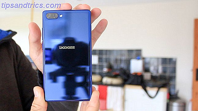 Doogee Mix: Schöne "Bezel-Less" Telefon für unter $ 200 Doogee Mix Rückseite