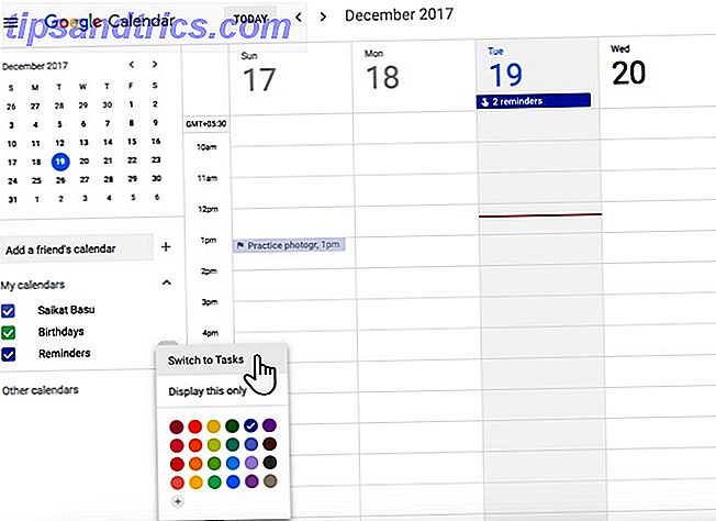 Google Calendar e Attività