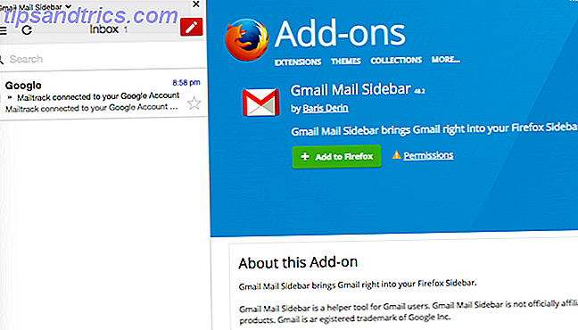 Google Mail Firefox Sidebar
