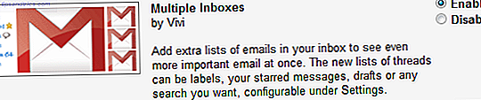habilitar múltiples bandejas de entrada la función de laboratorios de gmail