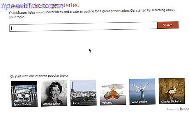 PowerPoint QuickStarter resume al instante cualquier presentación nueva y le inicia correctamente Búsqueda rápida de PowerPoint