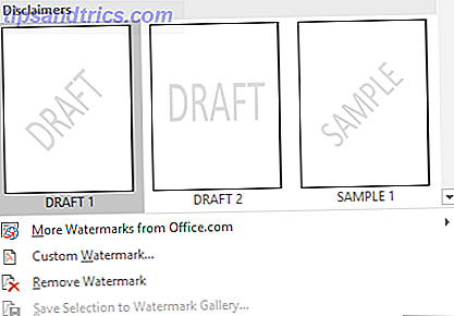 Så här skapar du professionella rapporter och dokument i Microsoft Word Watermark