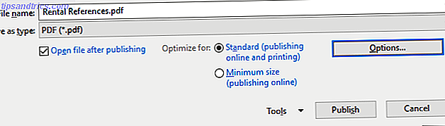 Så här skapar du professionella rapporter och dokument i Microsoft Word Publish som PDF eller XPS