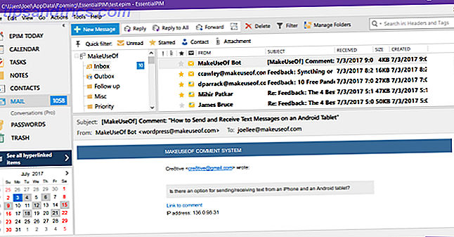 3 Bedste gratis alternativer til Microsoft Outlook Outlook Email Alternative EssentialPim