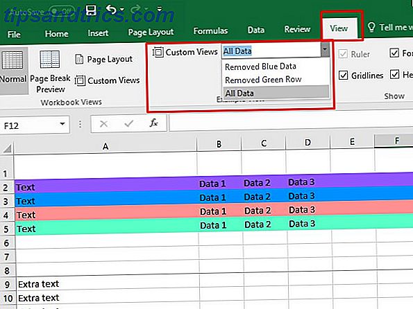 tutorial de visualizações personalizadas do Excel