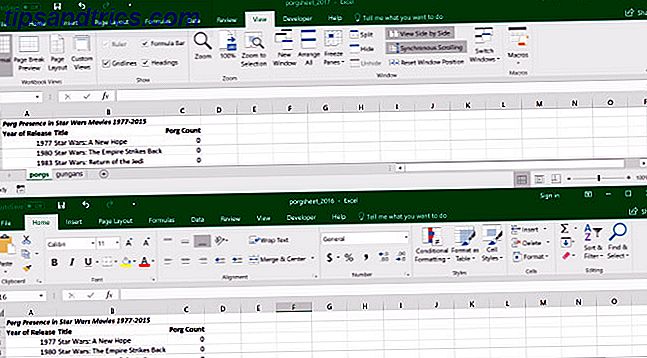 wie man zwei Excel-Blätter nebeneinander vergleicht