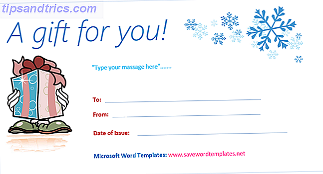 Geschenkgutschein Vorlagen Microsoft Office Schneeflocke