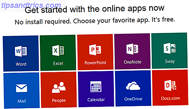 Office Web Apps-appar