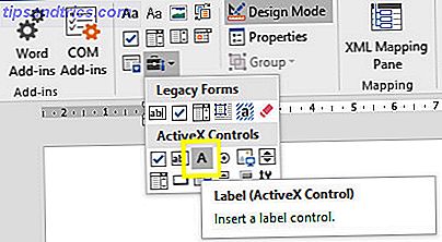 Slik integrerer du Excel-data i et Word Document-innsatsetikett