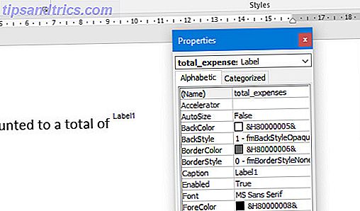 Slik integrerer du Excel-data i et Word Document-etikettegenskaper