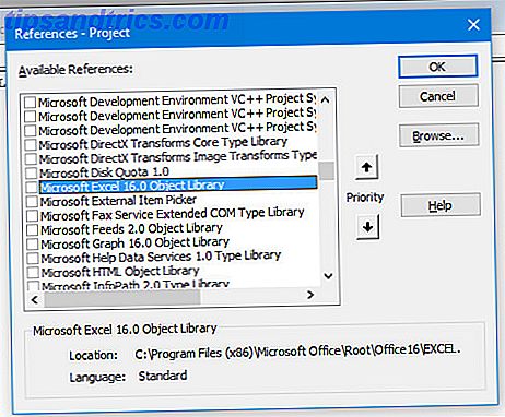 Excel-gegevens integreren in een Word-document Excel-objectbibliotheek