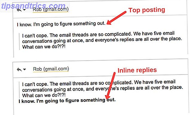 topp postering vs inline svar e-post