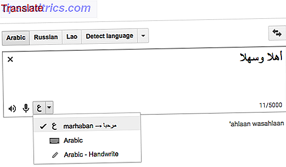 Come digitare caratteri non latini senza installare i pacchetti di lingua GoogleTranslate