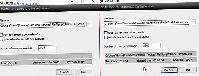 Come dividere un foglio di calcolo CSV Excel enorme in file separati splitter csv prima e dopo