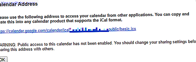 Så här integrerar du Google Kalender i Thunderbird Google Kalender ICAL Adress Kopiera 670x215