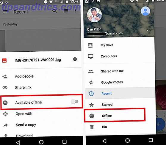 Cómo acceder a los archivos de Google Drive sin conexión google doc sin conexión android 571x500
