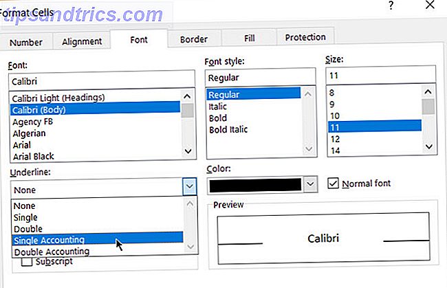Πώς να χρησιμοποιήσετε τις κρυμμένες μορφές υπογράμμισης στο Excel