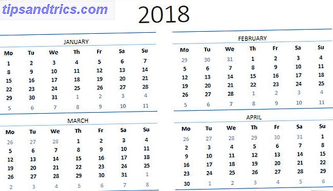 Bedste Microsoft Office kalender skabeloner