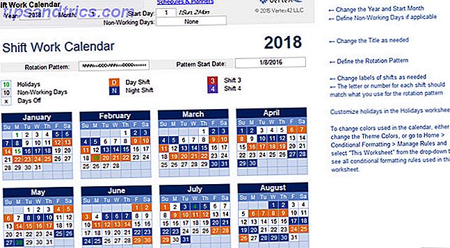 Bedste Microsoft Office kalender skabeloner