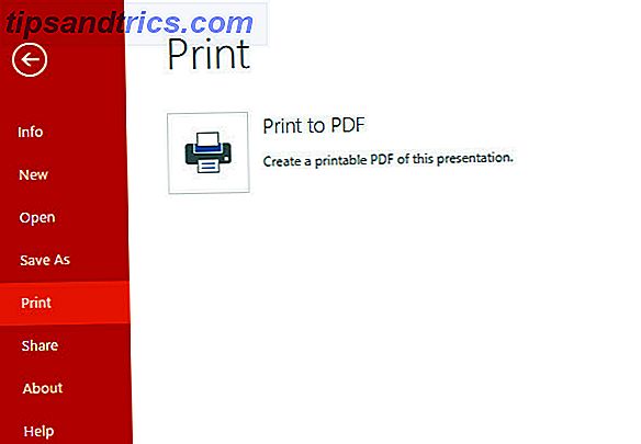 PowerPoint - Afdrukken naar PDF