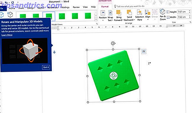 Sådan tilføjes 3D-modeller til Microsoft Office-dokumenter og -præsentationer Microsoft Office 3D-modeller