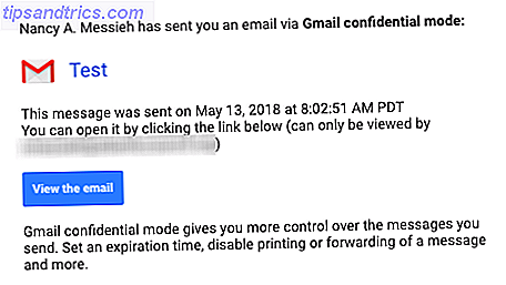 Slik hindrer du e-postene dine i Outlook og Gmail, ikke-Gmail-mottaker