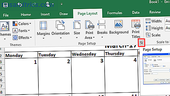 Slik lager du en kalendermal i Excel Excel-kalendermall 7