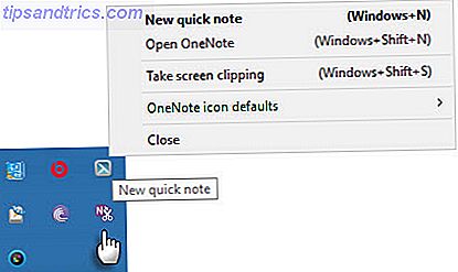 Note rapide in OneNote