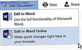 Office Online-redigering i ord