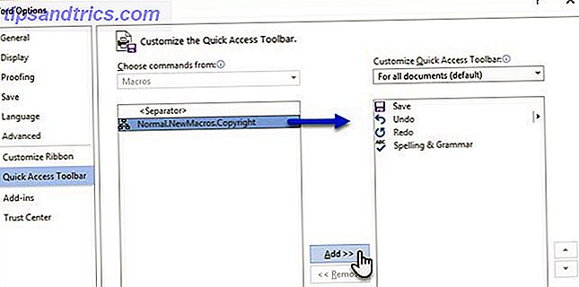 La forma más fácil de insertar símbolos especiales en Microsoft Word Personalizar el botón de acceso rápido