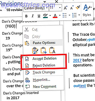 Microsoft Word Sammenlign docs acceptere ændringer