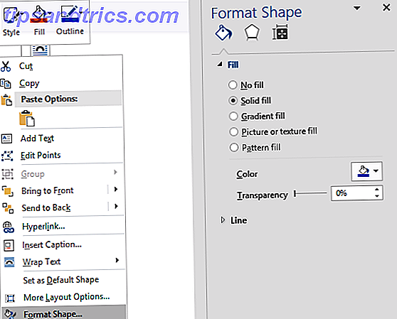 Πώς να οικοδομήσουμε έναν χάρτη μυαλού στο Microsoft Word Word 2016 Format Shape