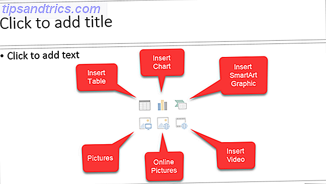 Begyndervejledning til Microsoft PowerPoint - Slide Icons