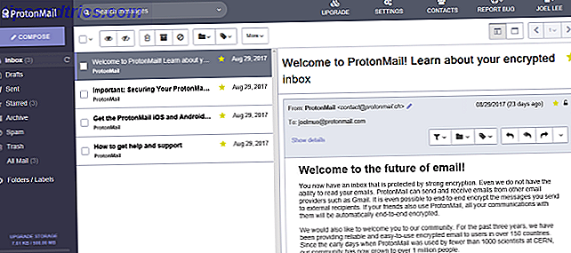 Gmail vs. ProtonMail: Welcher E-Mail-Client ist der beste für Sie? E-Mail-Schnittstelle protonmail