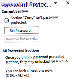 Comment conserver votre mot de passe Secret OneNote Notes et mot de passe protéger onenote ajouter un mot de passe
