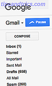 Machen Sie Google Mail weniger störend, indem Sie eingehende E-Mails für eine bestimmte Zeit anhalten. Boomerang Pause 1