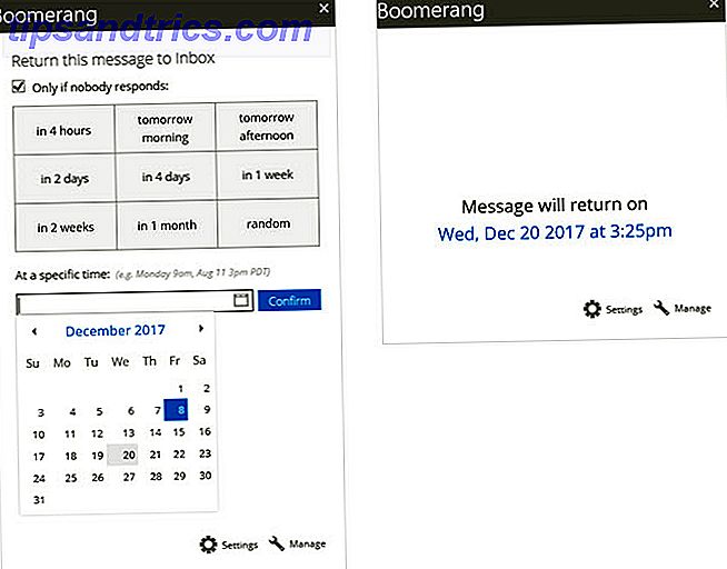 Boomerang Outlook Add-In pour les rappels